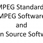 MPEG standards, MPEG software and Open Source Software