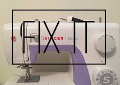 Jammed Sewing Machine