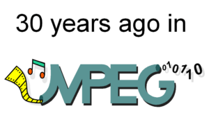 Read more about the article Thirty years ago, in MPEG